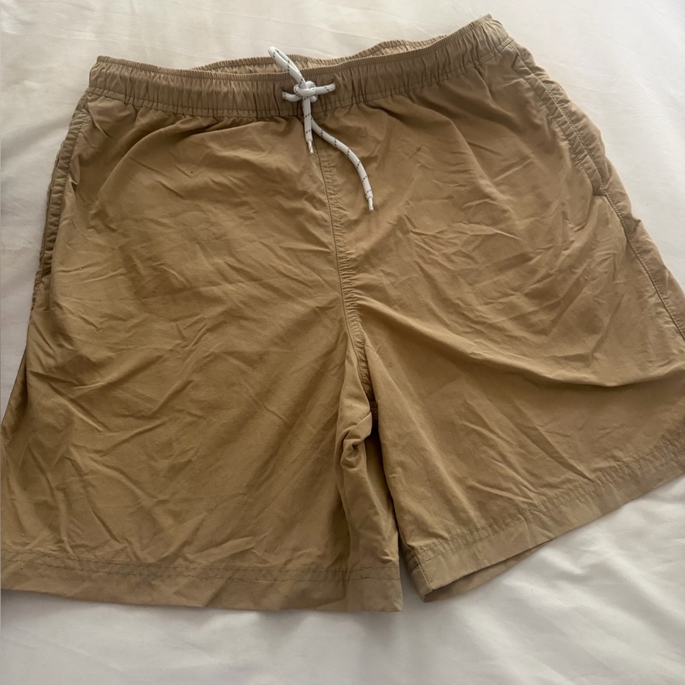 Magellan Casual Drawstring Shorts in Tan